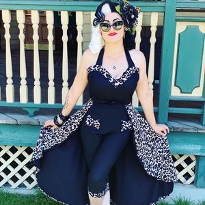 Lady de couture overlay skirt